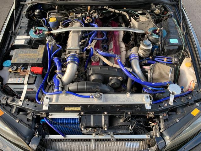 スカイライン 25GT-Xターボ HKS GT2535タービン装着セッティング済 パワーFC HPI前置きインタークーラー HPIラジエーター ニスモGT LSD 2way HKS EVC DEFI追加メーター 車幅公認(5枚目)