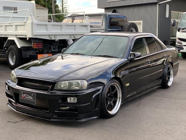 スカイライン 25GT-Xターボ HKS GT2535タービン装着セッティング済 パワーFC HPI前置きインタークーラー HPIラジエーター ニスモGT LSD 2way HKS EVC DEFI追加メーター 車幅公認(9枚目)