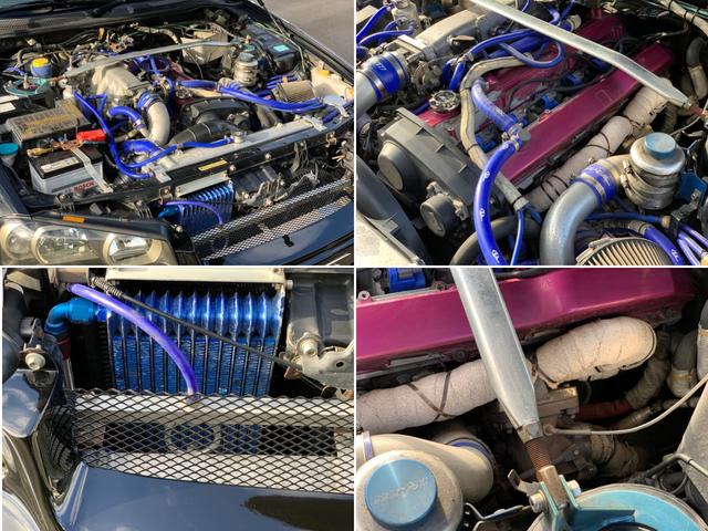 スカイライン 25GT-Xターボ HKS GT2535タービン装着セッティング済 パワーFC HPI前置きインタークーラー HPIラジエーター ニスモGT LSD 2way HKS EVC DEFI追加メーター 車幅公認(56枚目)