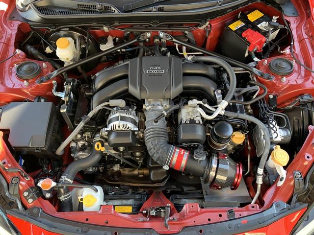GR86 RZ 1オーナー車 TRD-GRフルエアロキット RAYS-TE37アルミ TRDマフラー SACHSアブソーバー BRIDEフルバケ MOMOクイックリリース BLITZサクション(52枚目)