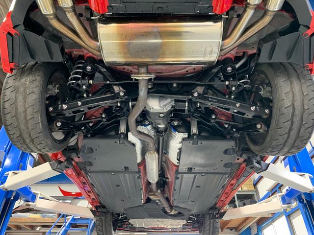 GR86 RZ 1オーナー車 TRD-GRフルエアロキット RAYS-TE37アルミ TRDマフラー SACHSアブソーバー BRIDEフルバケ MOMOクイックリリース BLITZサクション(56枚目)