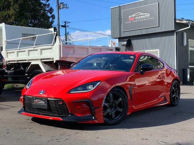 GR86 RZ 1オーナー車 TRD-GRフルエアロキット RAYS-TE37アルミ TRDマフラー SACHSアブソーバー BRIDEフルバケ MOMOクイックリリース BLITZサクション(58枚目)