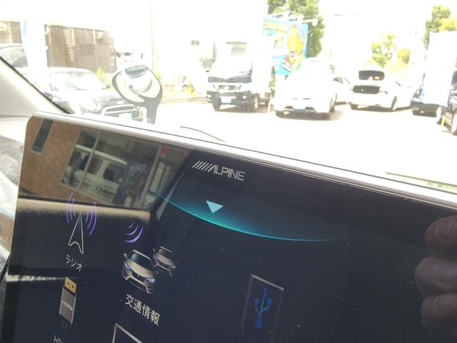 ハイエースバン ロングスーパーGL 保証付 禁煙車 ローダウン エアロ 外品17AW ホワイトレター ベッドキット LEDヘッド&フォグ アルパイン10型フローティングナビ デジタルインナーミラー ETC ガングリップ 木目調インパネ(15枚目)