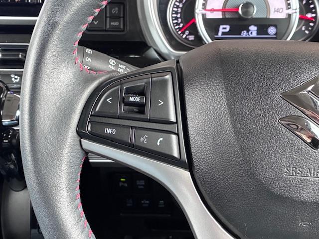 スペーシアカスタム ハイブリッドＸＳ　保証付　禁煙車　両側電動スライドドア　衝突軽減ブレーキ　純正８型ナビ　フルセグＴＶ　全方位モニター　スマートキー　ＬＥＤライト　ブルートゥース　ハーフレザーシート　ＥＴＣ　シートヒーター　純正１５ＡＷ（14枚目）