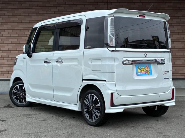 スペーシアカスタム ハイブリッドＸＳ　保証付　禁煙車　両側電動スライドドア　衝突軽減ブレーキ　純正８型ナビ　フルセグＴＶ　全方位モニター　スマートキー　ＬＥＤライト　ブルートゥース　ハーフレザーシート　ＥＴＣ　シートヒーター　純正１５ＡＷ（37枚目）