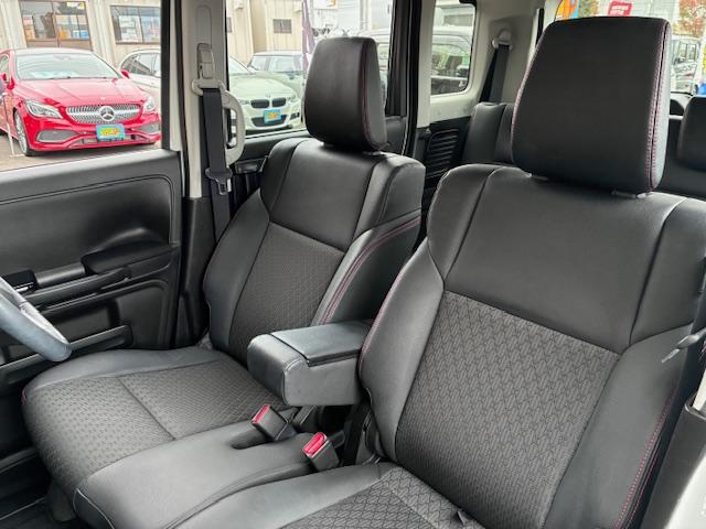 スペーシアカスタム ハイブリッドＸＳ　保証付　禁煙車　両側電動スライドドア　衝突軽減ブレーキ　純正８型ナビ　フルセグＴＶ　全方位モニター　スマートキー　ＬＥＤライト　ブルートゥース　ハーフレザーシート　ＥＴＣ　シートヒーター　純正１５ＡＷ（41枚目）