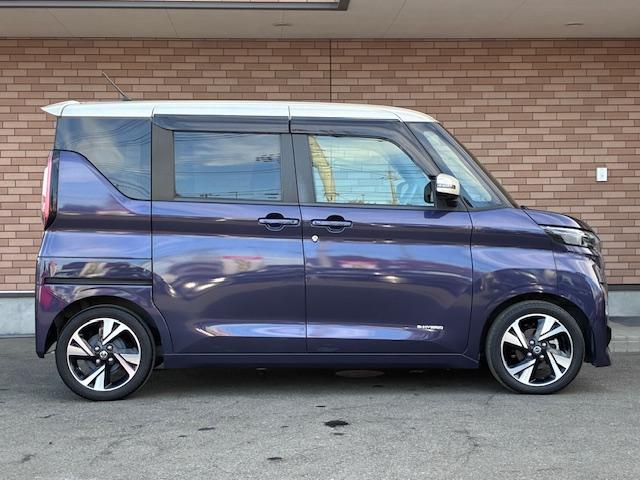 ルークス ハイウェイスター Gターボプロパイロットエディション 保証付 禁煙車 ターボ 両側電動フットスライドドア プロパイロット 衝突軽減ブレーキ 純正9型ナビ TV 全方位カメラ Bluetooth スマートキー ETC 追従型クルコン LEDライト 純正AW(8枚目)