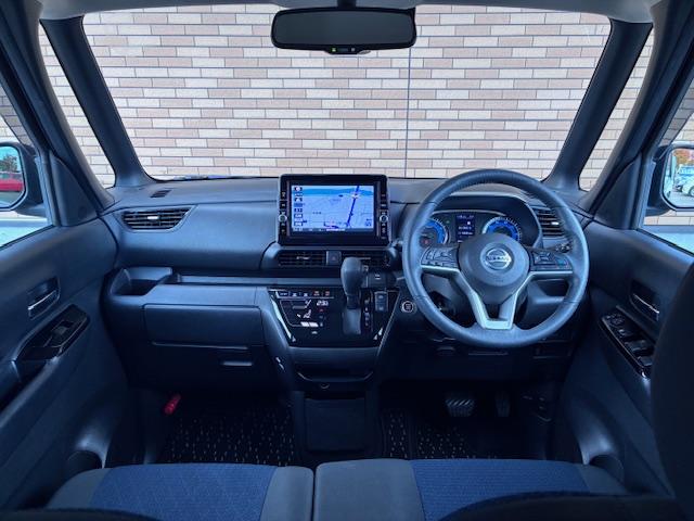 ルークス ハイウェイスター Gターボプロパイロットエディション 保証付 禁煙車 ターボ 両側電動フットスライドドア プロパイロット 衝突軽減ブレーキ 純正9型ナビ TV 全方位カメラ Bluetooth スマートキー ETC 追従型クルコン LEDライト 純正AW(12枚目)