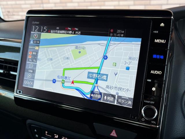 Ｎ－ＢＯＸカスタム Ｇ・Ｌホンダセンシング　保証付　禁煙車　電動スライドドア　衝突軽減ブレーキ　スマートキー　９型メーカーナビ　ＴＶ　Ｂカメラ　追従型クルコン　プッシュスタート　ＬＥＤライト　ステアリングアシスト　ＥＴＣ　純正ＡＷ（18枚目）