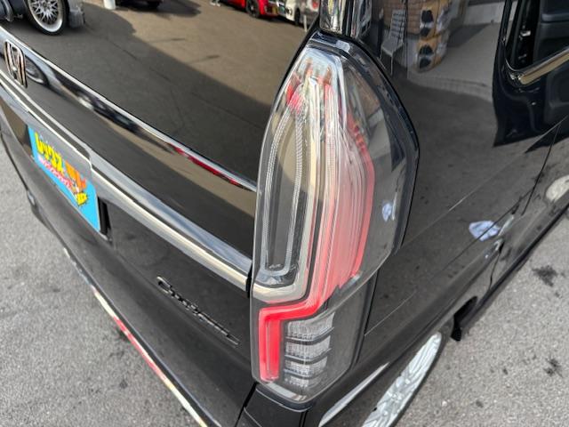 Ｎ－ＢＯＸカスタム ＥＸターボ　保証付　禁煙車　ターボ車　両側電動スライドドア　衝突軽減ブレーキ　９型メーカーナビ　フルセグ　Ｂカメラ　ＬＥＤライト　追従型クルコン　ハーフレザー＆シートヒーター　純正Ｅ／Ｇスターター　純正１５ＡＷ（50枚目）