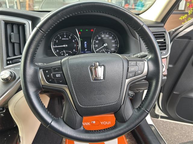 クラウン ロイヤルサルーン ETC クリアランスソナー オートクルーズコントロール バックカメラ TV アルミホイール HID AT スマートキー 電動格納ミラー 盗難防止システム 衝突安全ボディ ABS ESC エアコン(20枚目)