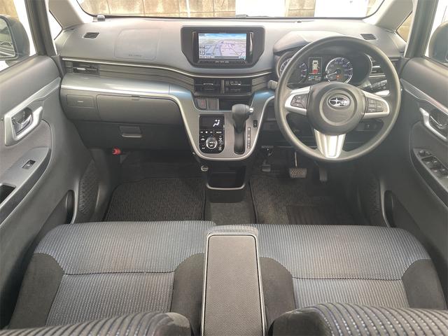 ステラ カスタムR LEDヘッドライト LEDフォグライト カロッツェリアナビ(AVIC-ZH07) フルセグTV B/Tオーディオ DVD再生 アイドリングストップ プッシュスタート 純正アルミホイール(2枚目)