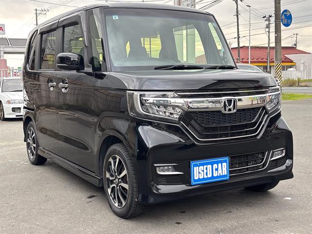 N-BOXカスタム G・L ETC バックカメラ 両側スライド・片側電動 ナビ クリアランスソナー レーンアシスト 衝突被害軽減システム オートライト LEDヘッドランプ スマートキー アイドリングストップ 電動格納ミラー(18枚目)