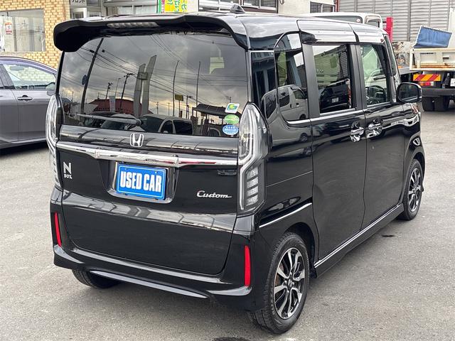 N-BOXカスタム G・L ETC バックカメラ 両側スライド・片側電動 ナビ クリアランスソナー レーンアシスト 衝突被害軽減システム オートライト LEDヘッドランプ スマートキー アイドリングストップ 電動格納ミラー(22枚目)