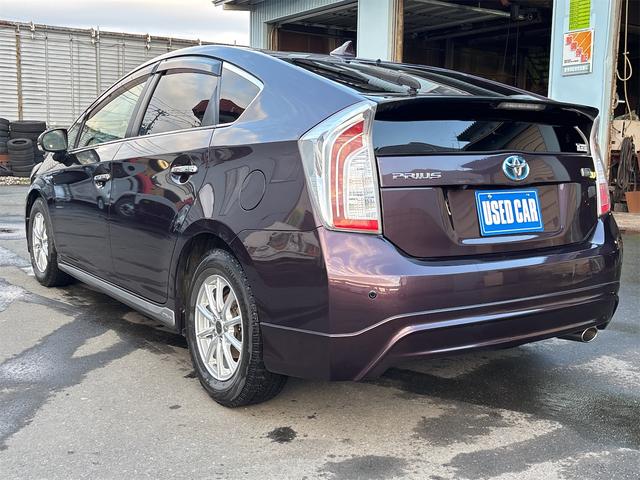 プリウス Sマイコーデ ETC ナビ TV アルミホイール オートライト HID CVT スマートキー 電動格納ミラー 100V電源 盗難防止システム Bluetooth 衝突安全ボディ ABS ESC エアコン(15枚目)