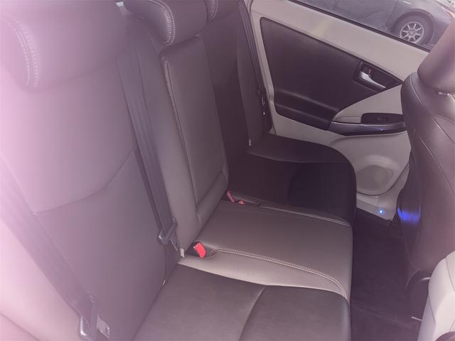 プリウス Sマイコーデ ETC ナビ TV アルミホイール オートライト HID CVT スマートキー 電動格納ミラー 100V電源 盗難防止システム Bluetooth 衝突安全ボディ ABS ESC エアコン(45枚目)