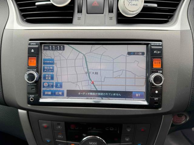 シルフィ Ｘ　ナビ　アルミホイール　ＣＶＴ　電動格納ミラー　盗難防止システム　ミュージックプレイヤー接続可　Ｂｌｕｅｔｏｏｔｈ　衝突安全ボディ　ＡＢＳ　エアコン　パワーステアリング　パワーウィンドウ（2枚目）