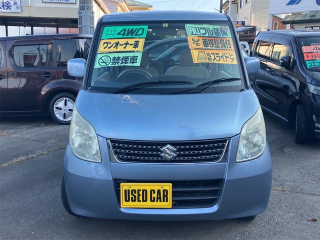 パレット Gリミテッド 4WD ワンオーナー 禁煙車 両側スライドドア スマートキー 電動格納ミラー シートヒーター ベンチシート AT 盗難防止システム ABS CD アルミホイール 衝突安全ボディ エアコン(12枚目)