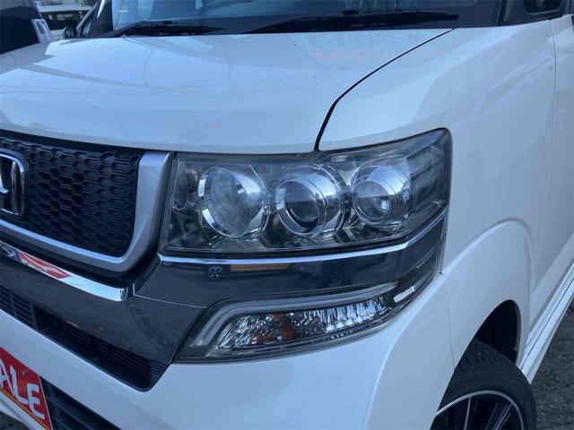 N-BOXカスタム G・Lパッケージ 4WD ドライブレコーダー バックカメラ 両側電動スライドドア ナビ オートライト HID スマートキー アイドリングストップ 電動格納ミラー ベンチシート CVT 盗難防止システム ABS ESC(17枚目)