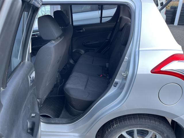 スイフト XG アルミホイール スマートキー 電動格納ミラー CVT 盗難防止システム 衝突安全ボディ ABS CD エアコン(12枚目)