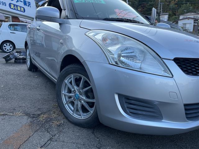 スイフト XG アルミホイール スマートキー 電動格納ミラー CVT 盗難防止システム 衝突安全ボディ ABS CD エアコン(17枚目)