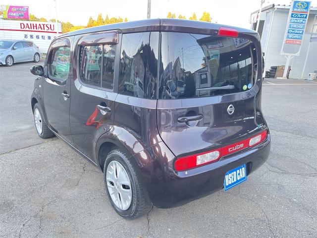 キューブ 15G スマートキー 電動格納ミラー CVT 盗難防止システム 衝突安全ボディ ベンチシート ABS CD USB エアコン パワーステアリング パワーウィンドウ 運転席エアバッグ(16枚目)