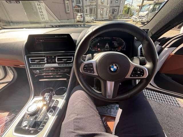 ８シリーズ ８４０ｉ　グランクーペ　カーボンリップ　ハイモースコート済みＤＲ　レーンアシスト　ＨＤＤナビ　ＬＥＤヘッドライト　本革シート　シートヒーター　オートクルーズコントロール　ＥＴＣ　ガラスルーフ（25枚目）