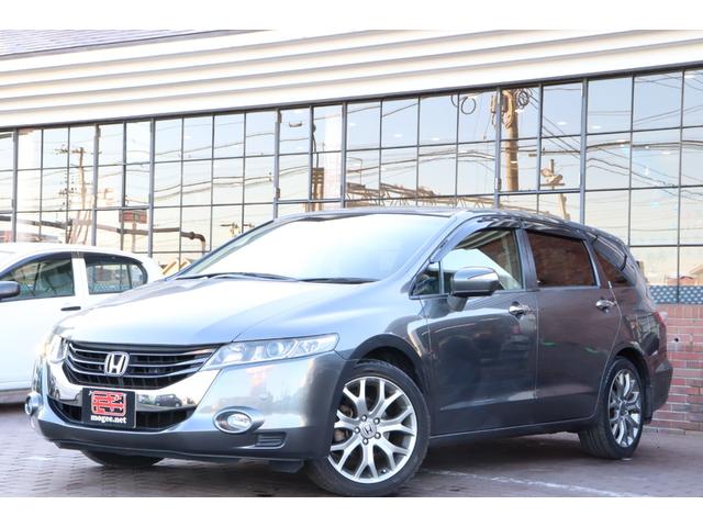 オデッセイ Ｍ　保証付　車検整備付　ナビ　Ｂカメラ　ＡＷ　キーレス　盗難防止システム　ＥＴＣ　ＨＩＤ　フォグランプ　３列シート（4枚目）