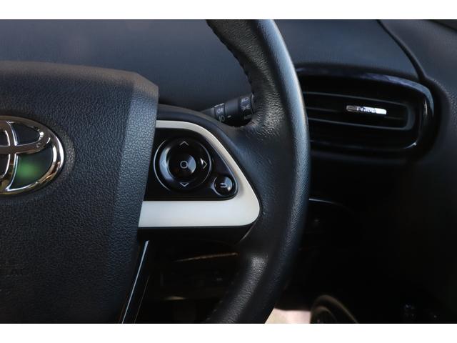 プリウス Ｓツーリングセレクション　走行距離無制限１年保証　車検整備付き　ナビ　社外ＡＷ　スマートキ―　Ｐスタート　盗難防止システム　ＥＴＣ　オートライト　車輛接近通報装置　本革シート　シートヒーター（25枚目）