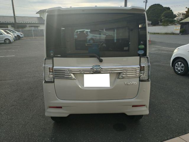 タント カスタムＲＳ　トップエディションＳＡＩＩ　４ＷＤ・ターボ・左右パワースライドドア・純正ナビ・ドライブレコーダー・衝突防止（スマートアシストＩＩ）・タイヤ４本新品交換・ステアリングスイッチ・ハーフレザーシート・１５インチアルミホイール（8枚目）