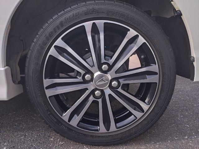 タント カスタムＲＳ　トップエディションＳＡＩＩ　４ＷＤ・ターボ・左右パワースライドドア・純正ナビ・ドライブレコーダー・衝突防止（スマートアシストＩＩ）・タイヤ４本新品交換・ステアリングスイッチ・ハーフレザーシート・１５インチアルミホイール（37枚目）