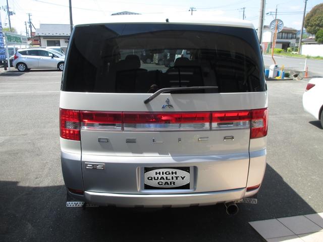 デリカＤ：５ Ｇ　ナビパッケージ　社外マッドフラップ・社外ヘッドライトプロテクター・社外ナビ・フルセグＴＶ・ＣＤ・ＤＶＤ再生・Ｂｌｕｅｔｏｏｔｈ接続・フロントカメラ・サイドカメラ・バックカメラ・スマートキー・左側パワースライドドア（6枚目）