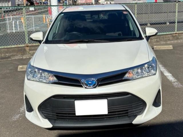 カローラフィールダー ハイブリッド　ＥＸ　ハイブリッド　ＥＸ　オートライト　衝突軽減　スマートキー＆プッシュスタート　コーナーセンサー　サイドエアバック　アイドリングストップ　オートエアコン　横滑り防止装置　キーレス　衝突安全ボディ　ＡＢＳ（2枚目）