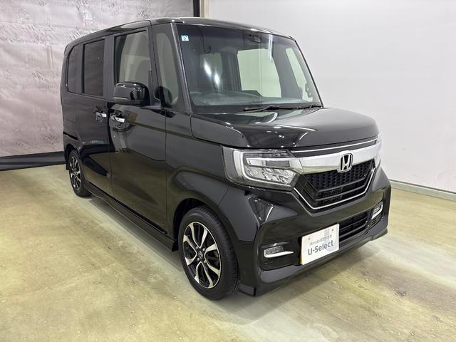 N-BOXカスタム G・Lホンダセンシング ホンダセンシング 左側電動スライドドア シートヒーター 純正インターナビ 社外ドライブレコーダー ETC 純正アルミホイール LEDヘットライト LEDフォグランプ(2枚目)