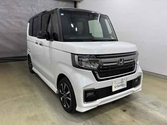 Ｎ－ＢＯＸカスタム Ｌコーディネートスタイル　元社用車（レンタカー）　両側電動スライドドア　純正インターナビ　シートヒーター　ドライブレコーダー　ＥＴＣ　純正アルミホイール　ＬＥＤヘットライト（2枚目）