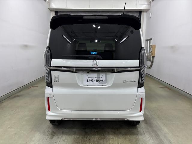 Ｎ－ＢＯＸカスタム Ｌコーディネートスタイル　元社用車（レンタカー）　両側電動スライドドア　純正インターナビ　シートヒーター　ドライブレコーダー　ＥＴＣ　純正アルミホイール　ＬＥＤヘットライト（4枚目）