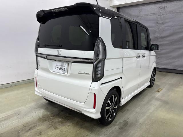 Ｎ－ＢＯＸカスタム Ｌコーディネートスタイル　元社用車（レンタカー）　両側電動スライドドア　純正インターナビ　シートヒーター　ドライブレコーダー　ＥＴＣ　純正アルミホイール　ＬＥＤヘットライト（5枚目）