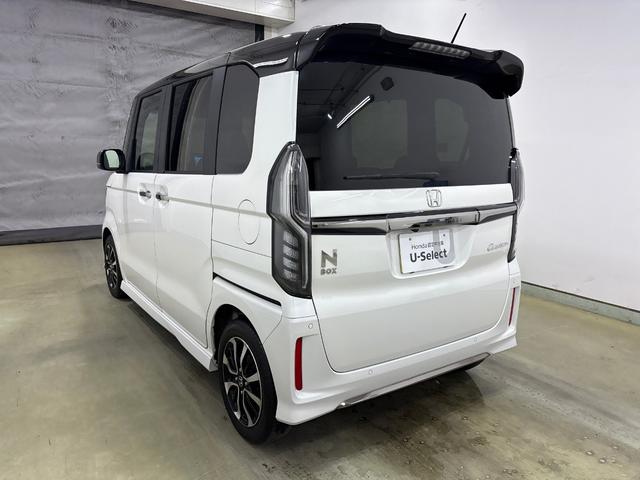 Ｎ－ＢＯＸカスタム Ｌコーディネートスタイル　元社用車（レンタカー）　両側電動スライドドア　純正インターナビ　シートヒーター　ドライブレコーダー　ＥＴＣ　純正アルミホイール　ＬＥＤヘットライト（6枚目）