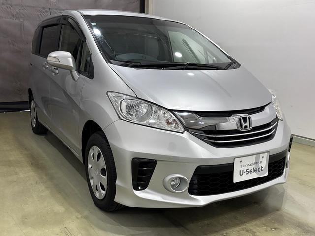 フリード Gジャストセレクション 4WD ETC 左側電動スライドドア VSA(横滑り防止) 純正メモリーインターナビ(2枚目)