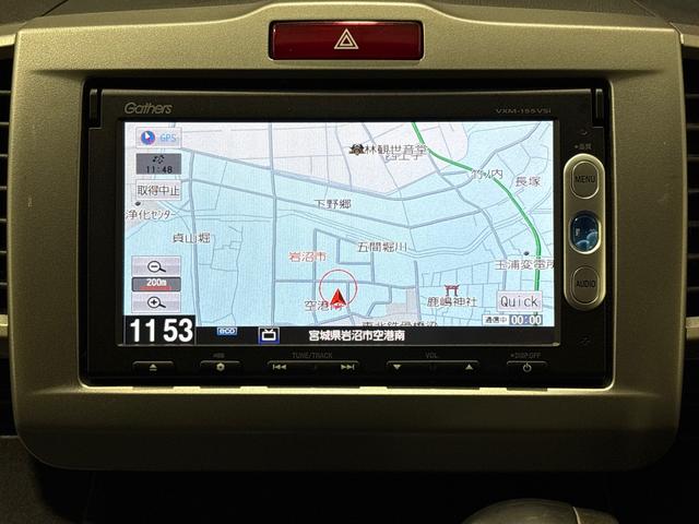 フリード Gジャストセレクション 4WD ETC 左側電動スライドドア VSA(横滑り防止) 純正メモリーインターナビ(9枚目)
