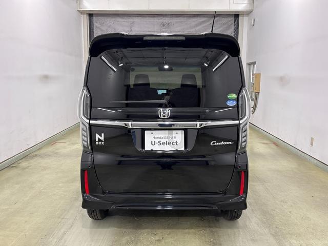 N-BOXカスタム G・Lホンダセンシング 両側電動スライドドア 純正メモリーインターナビ フルセグ シートヒーター クルーズコントロール ホンダセンシング 純正ドライブレコーダー前後セット LEDヘットライト 純正アルミホイール ETC(4枚目)