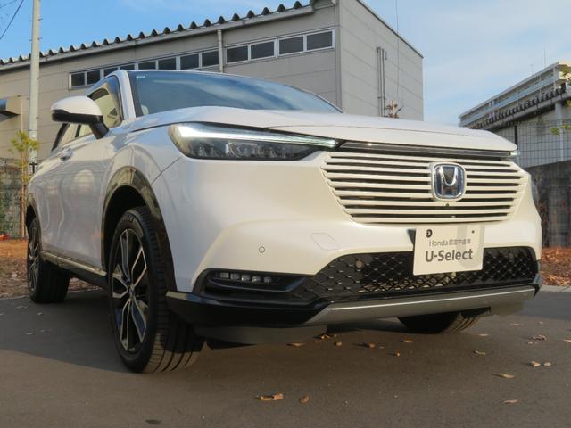 ヴェゼル e:HEVZ 純正メモリーインターナビ ホンダセンシング クルーズコントロール ハンドルヒーター パワーテールゲート シートヒーター 前後ドライブレコーダー LEDヘットライト ETC LEDフォグランプ(3枚目)