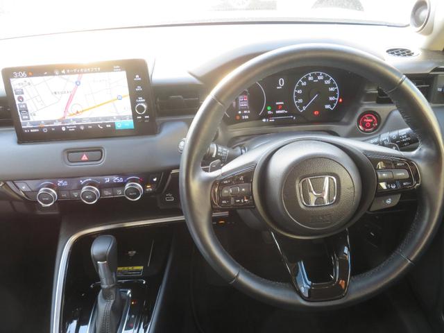 ヴェゼル e:HEVZ 純正メモリーインターナビ ホンダセンシング クルーズコントロール ハンドルヒーター パワーテールゲート シートヒーター 前後ドライブレコーダー LEDヘットライト ETC LEDフォグランプ(6枚目)