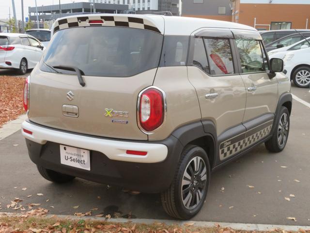 クロスビー ハイブリッドMZ 社外ナビ 純正リモコンエンジンスターター クルーズコントロール 前後ドライブレコーダー ETC 2トーン LEDヘットライト LEDフォグランプ 純正アルミホイール(3枚目)