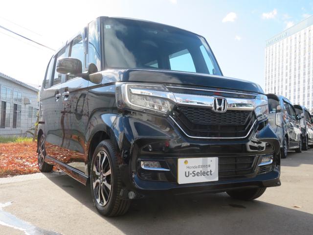 Ｎ－ＢＯＸカスタム Ｇ・Ｌホンダセンシング　ＥＴＣ　純正メモリーインターナビ　フルセグ　左側電動スライドドア　社外ドライブレコーダー　ホンダセンシング　クルーズコントロール　ＬＥＤヘットライト　ＬＥＤフォグライト　純正アルミホイール（3枚目）
