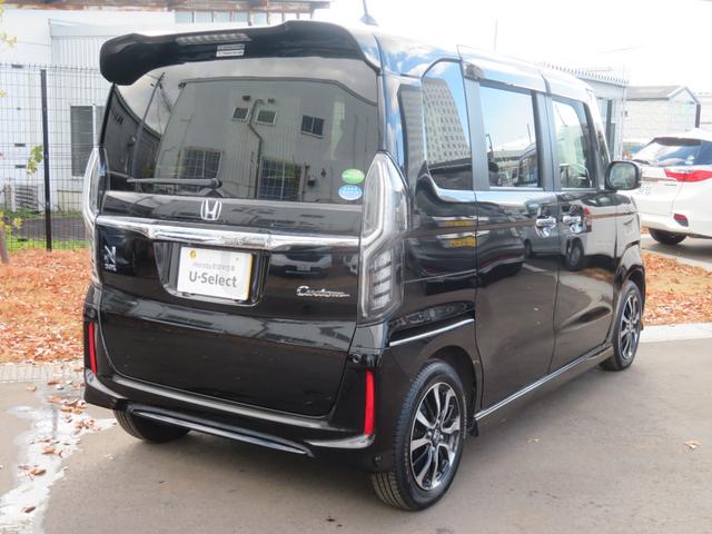 Ｎ－ＢＯＸカスタム Ｇ・Ｌホンダセンシング　ＥＴＣ　純正メモリーインターナビ　フルセグ　左側電動スライドドア　社外ドライブレコーダー　ホンダセンシング　クルーズコントロール　ＬＥＤヘットライト　ＬＥＤフォグライト　純正アルミホイール（4枚目）