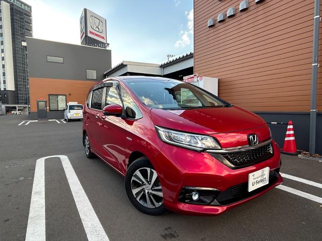 フリード＋ハイブリッド ハイブリッドＧ・ホンダセンシング　純正メモリーインターナビ　フルセグ　シートヒーター　両側電動スライドドア　ホンダセンシング　クルーズコントロール　ＥＴＣ　ＬＥＤヘットライト　純正アルミホイール（3枚目）