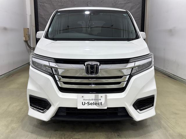 ステップワゴンスパーダ ｅ：ＨＥＶスパーダＧ・ＥＸホンダセンシング　両側電動スライドドア　純正前後ドライブレコーダー　ＥＴＣ　純正前後ドライブレコーダー　フルセグ　シートヒーター　ＬＥＤヘットライト　ＬＥＤフォグライト　純正アルミホイール　わくわくゲート（3枚目）