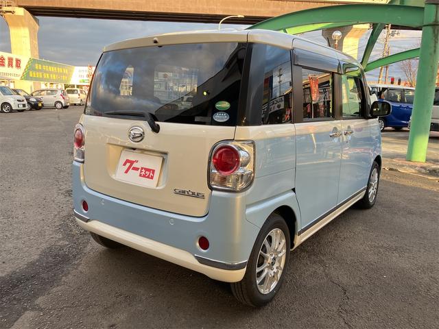 ムーヴキャンバス Ｇメイクアップ　ＳＡＩＩＩ　ＥＴＣ　全周囲カメラ　両側電動スライドドア　ナビ　ＴＶ　衝突被害軽減システム　オートマチックハイビーム　オートライト　ＬＥＤヘッドランプ　スマートキー　アイドリングストップ　電動格納ミラー（16枚目）