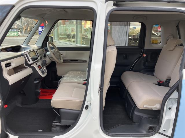 ムーヴキャンバス Ｇメイクアップ　ＳＡＩＩＩ　ＥＴＣ　全周囲カメラ　両側電動スライドドア　ナビ　ＴＶ　衝突被害軽減システム　オートマチックハイビーム　オートライト　ＬＥＤヘッドランプ　スマートキー　アイドリングストップ　電動格納ミラー（61枚目）